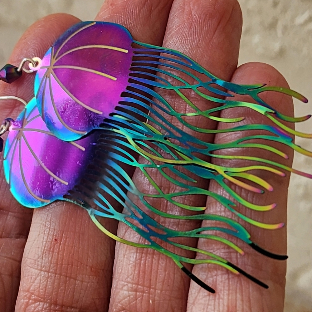 Sea Life  Earrings Bohemian Jewelry Hypoallergenic Perfect Gift